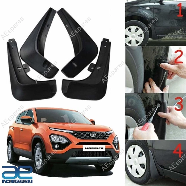 GAFAT V-W T-Cross 2018-2024 2025 Garde-Boues Avant et Arrière, T-Cross 2023 Protection Anti-Éclaboussures pour Voiture, Pas de Perçage Nécessaire Plastique ABS, T-Cross Accessoires (Lot de 4
