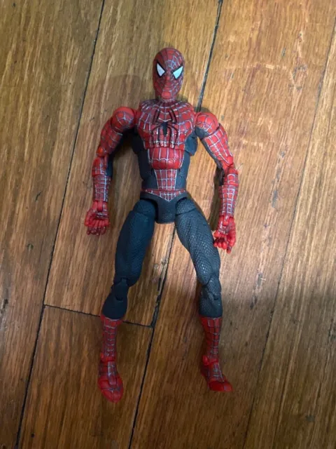 Spiderman 2 ToyBiz Marvel Legends Superposeable Sam Raimi Maguire Figure RARE