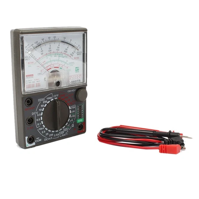 Analog Multimeter De-960Tr Ac Dc Volt Ohm Power Test Electric Multi P6R2
