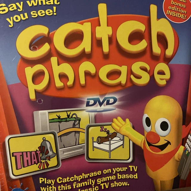 CATCH PHRASE GAME Dvd Family Friends Interactive Board Games Fun BNIB ...