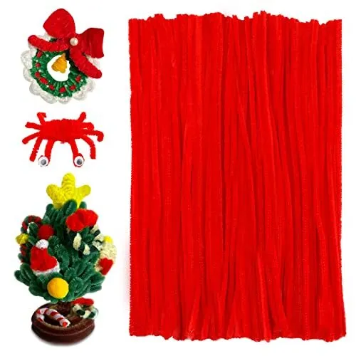  180 Pieces Pipe Cleaners Chenille Stem, Craft Pipe