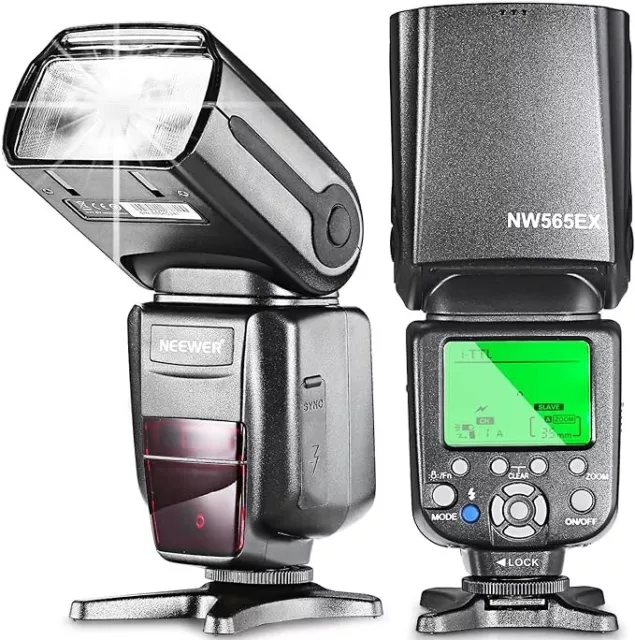 Neewer NW565EX i-TTL Slave Flash Speedlite con Flash Diffusore per for Nikon D72