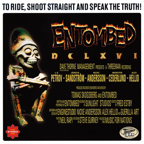 Entombed - To Ride, Shoot Straight & Speak The Truth [New CD]