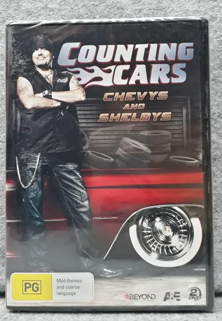NEW: COUNTING CARS CHEVYS and SHELBYS Season 3 DVD Region 4 PAL Free Fast Post