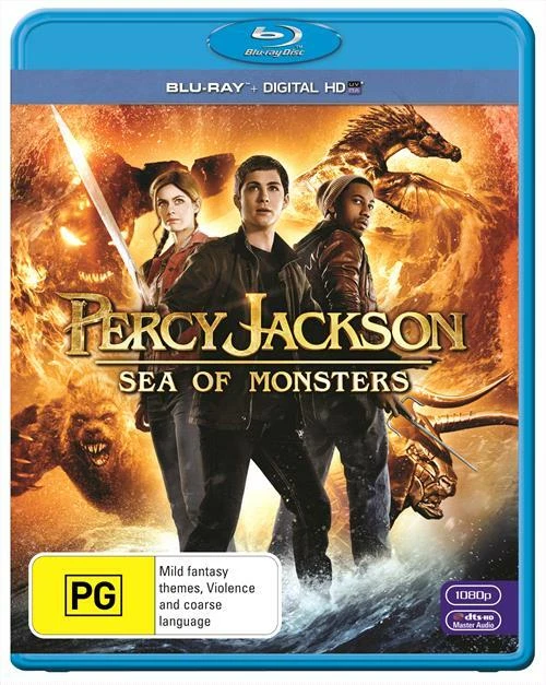Pierce Jackson PERCY JACKSON-SEA OF Monsters | Blu-ray + Uv (Blu-ray, 2013) $9.99 ...