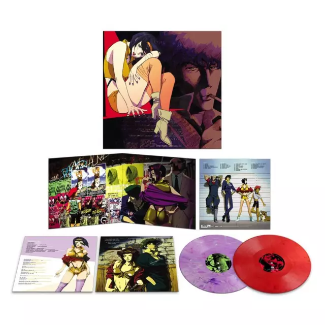 Ceintures de Sécurité Cowboy Bebop Soundtrack Ltd 2LP Coloré Vinyl Gatefold 2020