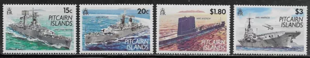 Pitcairn Islands Scott # 379 - 382 MNH