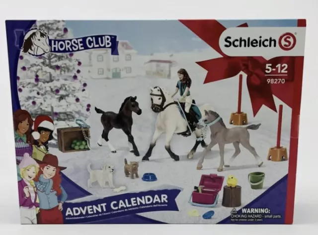 Schleich Horse Club 2021 Advent Calendar 98270 Girl Farm Animal Toy New In Box