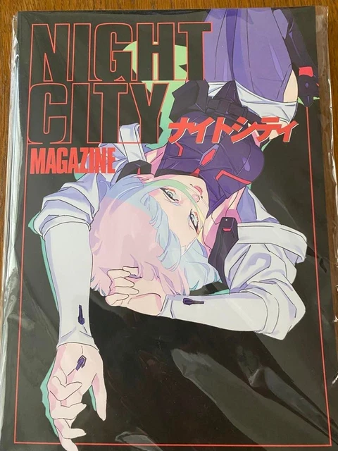 【Pokemon】NIGHT CITY MAGAZINE TRIGGER CYBERPUNK EDGERUNNERS Night City Magazine Staff Art