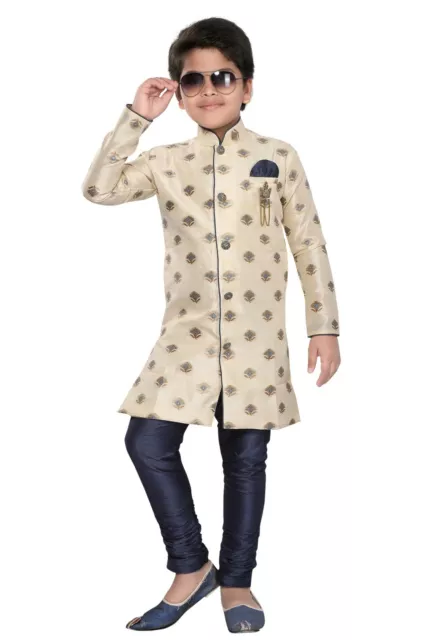 BOYS wedding Sherwani Suit Kurta Pyjama partywear Indian bollywood stylish EID