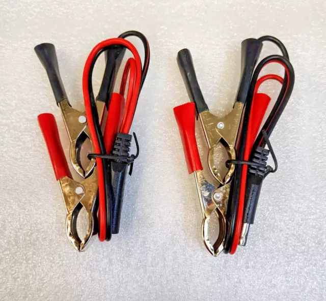 Battery Tender Type Replacement QD Alligator Clips **BUY 1 GET 1 FREE**