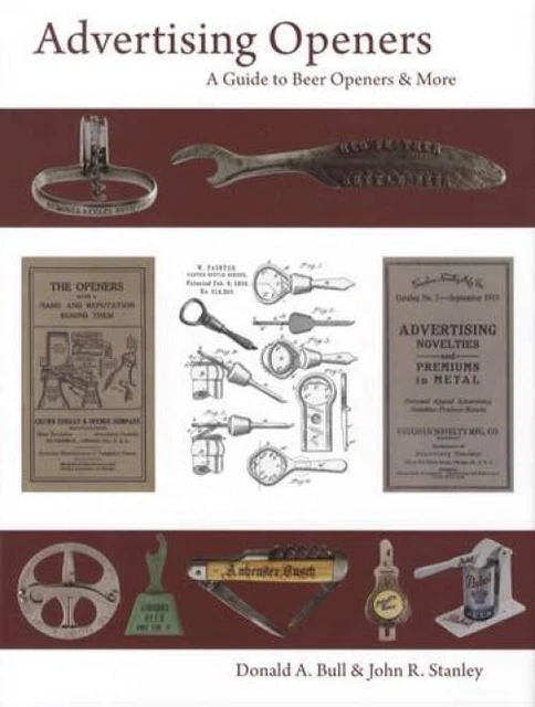 Antique Beer Advertising Openers Corkscrews Reference c1890s & Up w 2,800 Shown