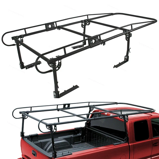 Adjustable Full Size Bed Truck Ladder Rack Pick Up Lumber Kayak Utility 1000 Lb Adjustable Full Size Bed Truck Ladder Rack Pick Up Lumber Kayak Utility 1000 Lb
