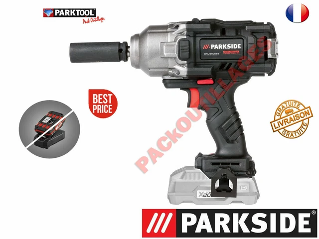 Visseuse à Chocs Sans Fil Parkside 20V – PDSSAP 20-LI D3 (Neuf, Outil Seul)