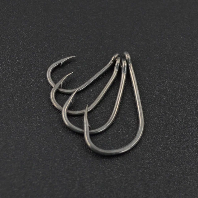 Fishook Pohooks aux yeux Crochets carpe Crochet de griffe de pointe barbelée 3