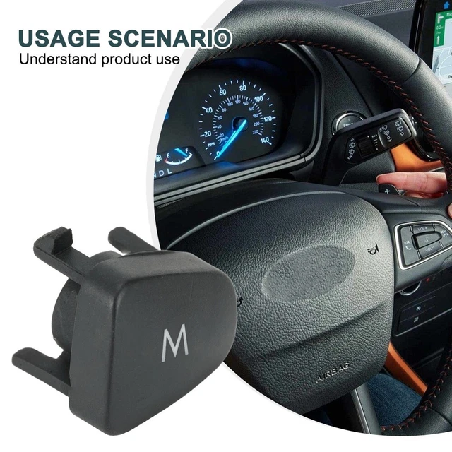 Boutons De Volant Premium Volume Audio-Bouton M Pour Ford Fiesta Ecosport