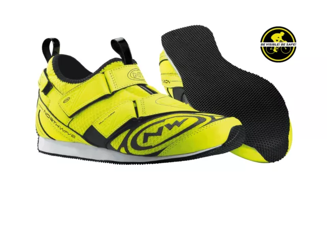 Scarpe NORTHWAVE TREND Yellow Fluo Casual SHOES NORTHWAVE TREND YELLOW FLUO