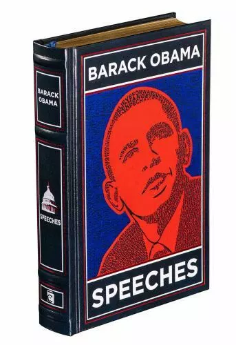 Barack Obama Speeches by Barack Obama (2020, Leather-Bound) Fine Binding-New