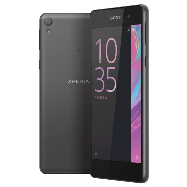 "Smartphone Android Sony Xperia E5 grigio sbloccato 16 GB 5,0" 13MP eccellente + CHRGR