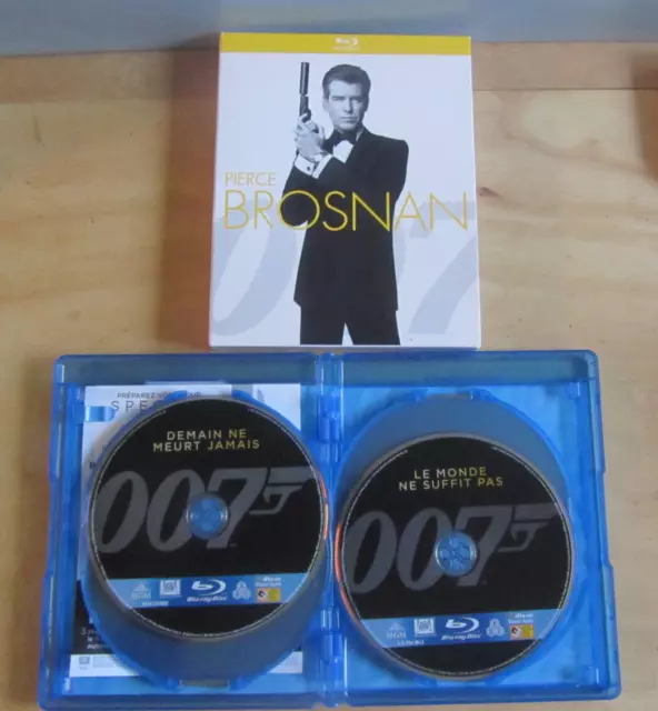 LA COLLECTION JAMES BOND - Coffret PIERCE BROSNAN - Coffret 4 Blu-Ray