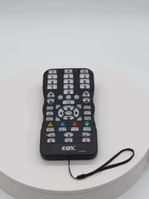 Cox Cable Tv+Audio Large Key Multi-Device Jumbo Universal Remote Rt-Sr50