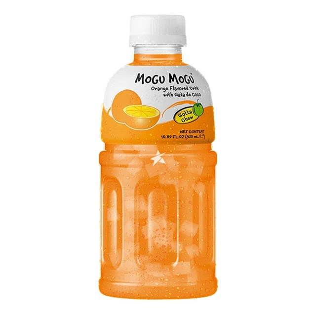 Mogu Mogu arancione con Nata de Coco 320 ml