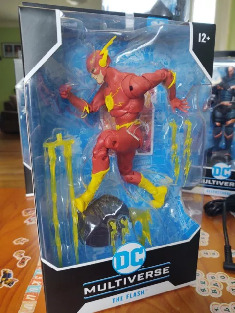 McFarlane Toys DC Multiverse DC Rebirth The Flash NEW UnOpened w/ 6 Accessories 