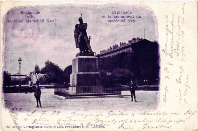 CPA AK Esplanade et le monument du marechal Ney (473782)