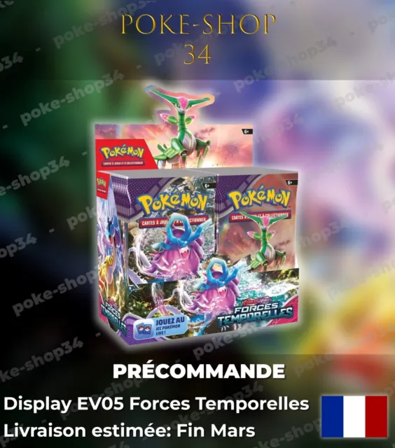 Display EV5 EV05 Forces Temporelles 36 boosters FR Neuf Précommande