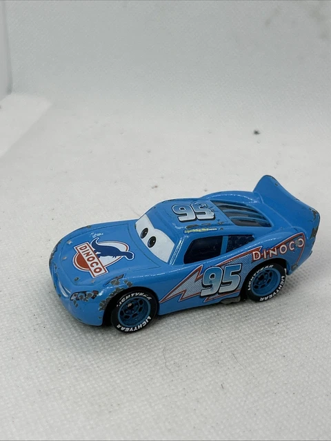 DISNEY PIXAR CARS Dinoco LIGHTNING McQueen 1:55 Diecast Toy Car EUR 4 ...