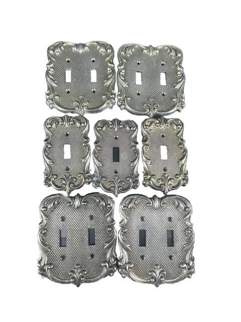 7 Vintage American Tack & Howe Co. Single Double Light Switch Cover Plates