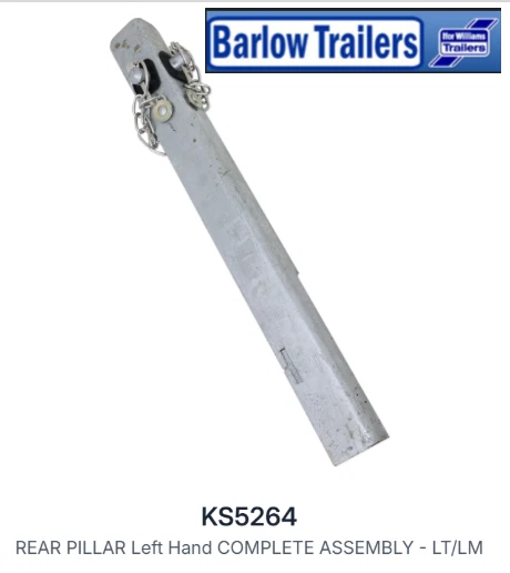 IFOR WILLIAMS FLATBED Trailer Dropside Rear LH Pillars for LM & LT ...