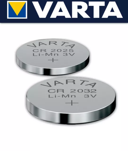 Varta CR2025 CR2032 Knopfzellen Industrie Ware MHD bis 2031 Batterie Knopfzelle