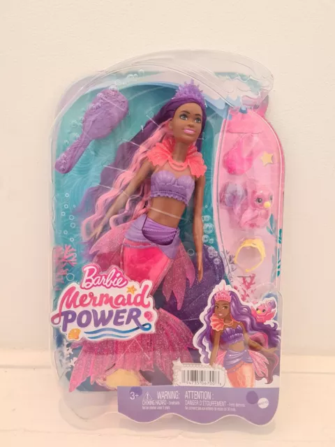 Barbie Mermaid Power Barbie “Brooklyn” Roberts Mermaid Doll with Pet