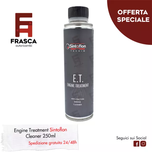 Detergente Motore Trattamento Antiattrito Sintoflon ET Engine Treatment  250 ml