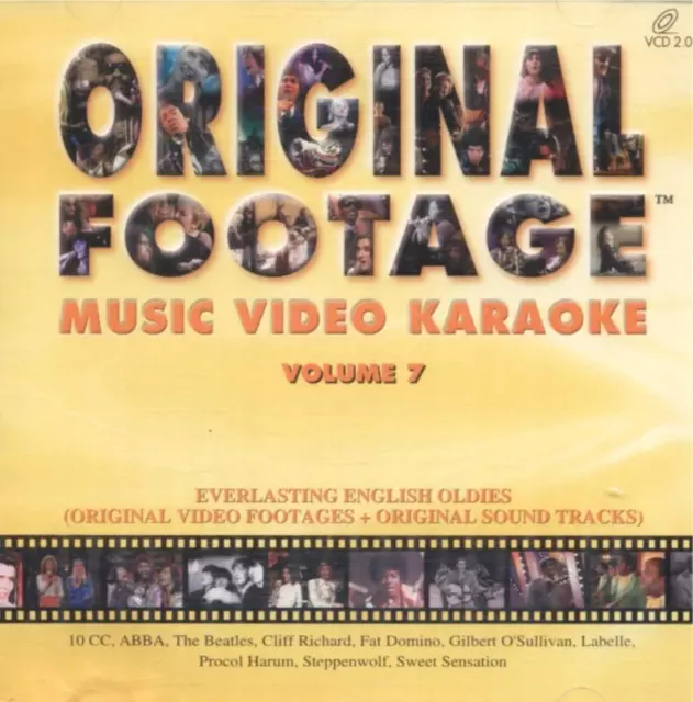 Various - Original Footage - Music Video Karaoke - Volume 7 CD (2000) Audio