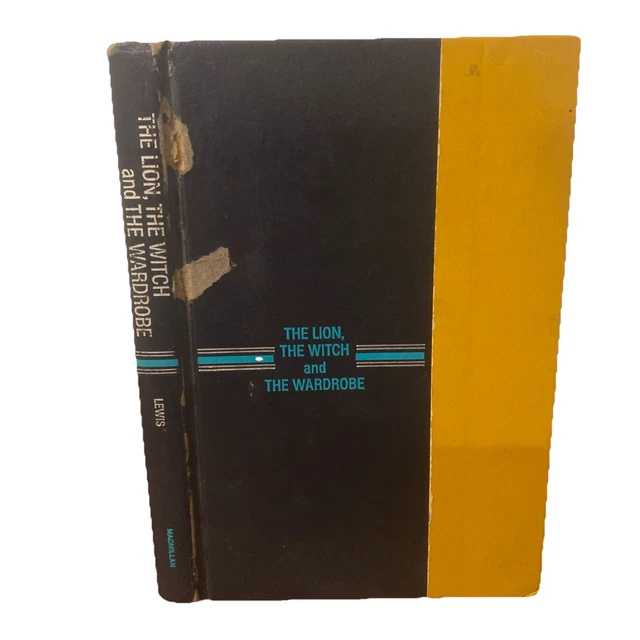 THE LION THE Witch And The Wardrobe C S Lewis 1950 Early US Edition ...