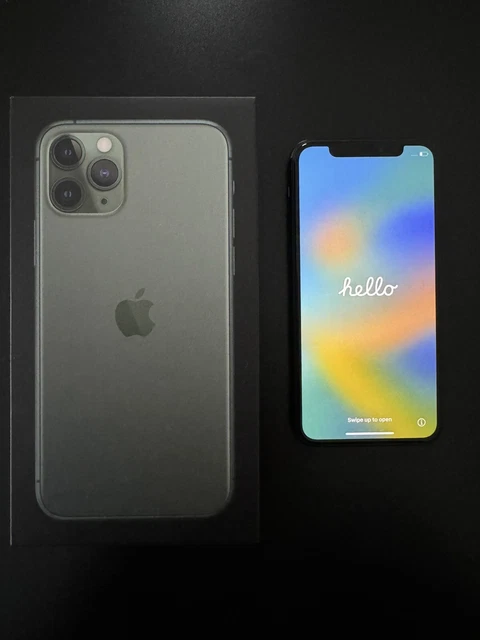 Apple iPhone 11 Pro - 64GB - Midnight Green (Unlocked) A2215 (CDMA + GSM)