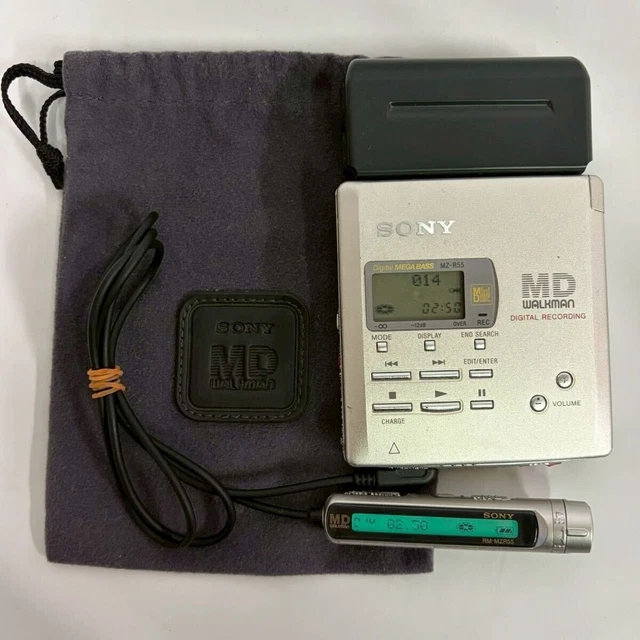 Sony Walkman MZ-R700 – MiniDisc Recorder/player – Bleu – Japon – Testé