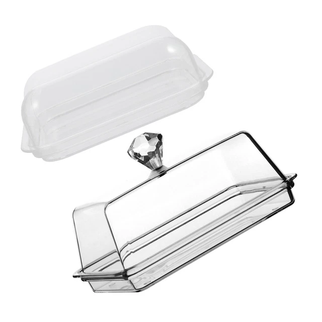 Caja de pasteles capacillos para cupcakes mantequilla grande acrílico