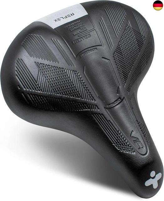 ROCKBROS Fahrradsattel Retro - Komfort Citybike Sitz Mit Federung