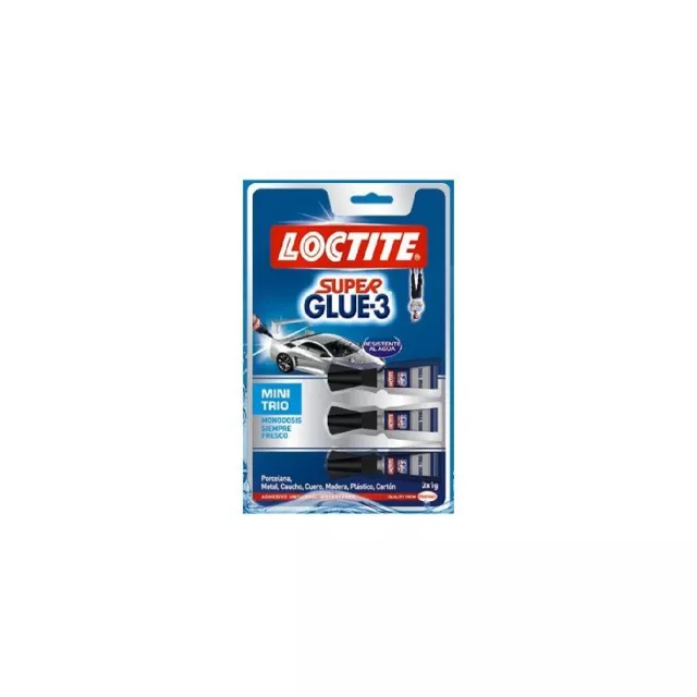 FASEBA Kleber LOCTITE SUPER GLUE MINI TRIO