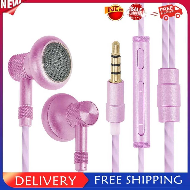 Magnetic Super Bass In-ear Headset Earbuds Stereo 3.5mm Earphone(Rose Gold)-1832