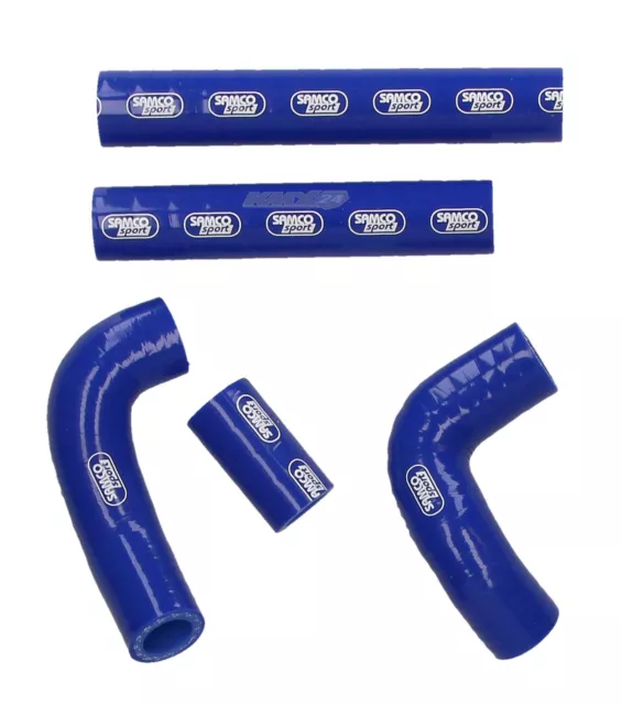 Samco Kühlerschlauch Set passt an KTM EXC 250 300 12-16 blau