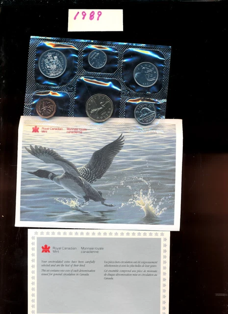 Canada - Prooflike Uncirculated Set - 1989 Mint Sealed