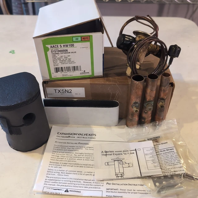 NEW GOODMAN/EMERSON NONBLEED Thermal Expansion Valve TXV Kit TX5N2 3.5/5T R22 47.34 PicClick CA