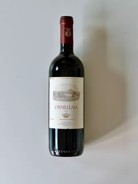 Ornellaia Doc 2017 Cl 75. Vino Da Collezione, Punteggio Eccellente, Raro