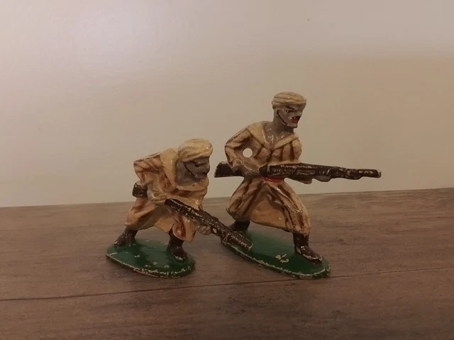 Quiralu / Autres - 5 Soldats - En Alu - Peinture d'origine