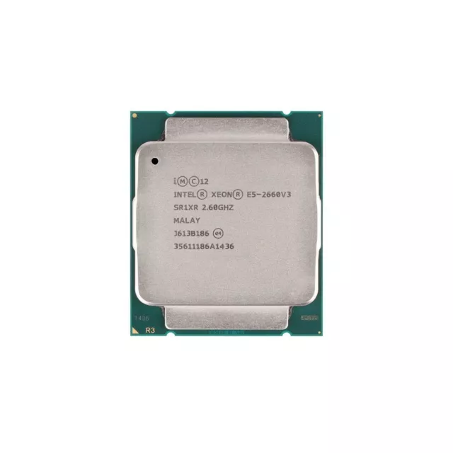 Matched Pair (2x) Intel Xeon E5-2660 v3 10 cores 20T 2011-3 SR1XR CPU processor