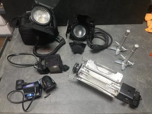 Mezcla de equipo de iluminación de cámara